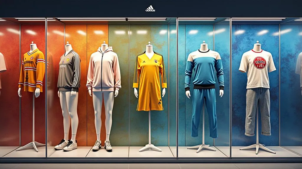 Adidas Forum Exhibit im Einsatz