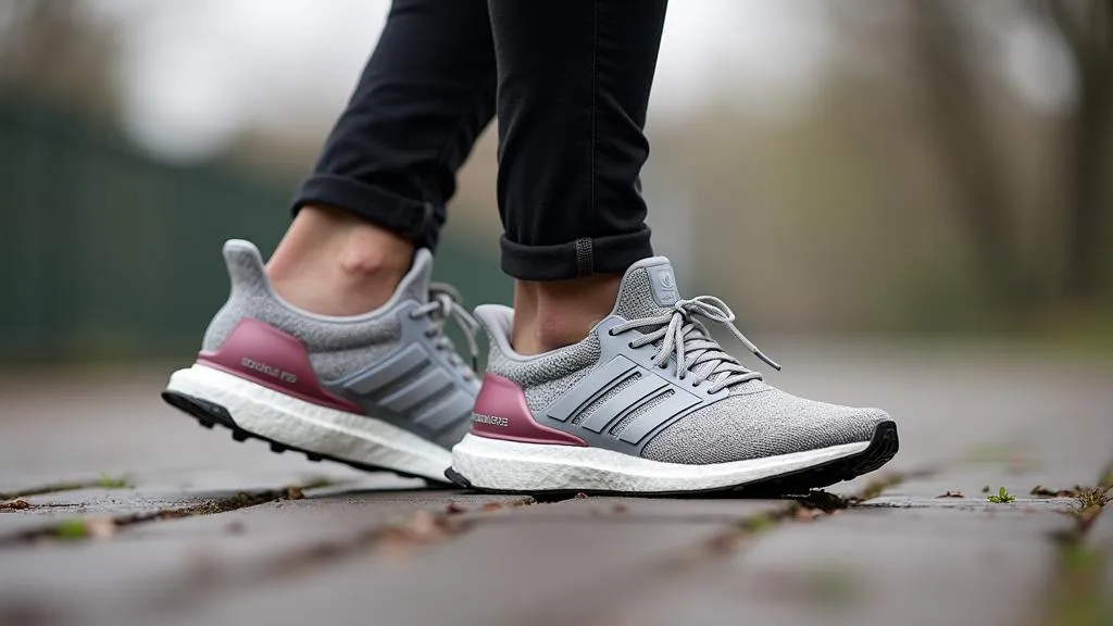 Adidas Ultraboost Performance Laufschuhe im Einsatz