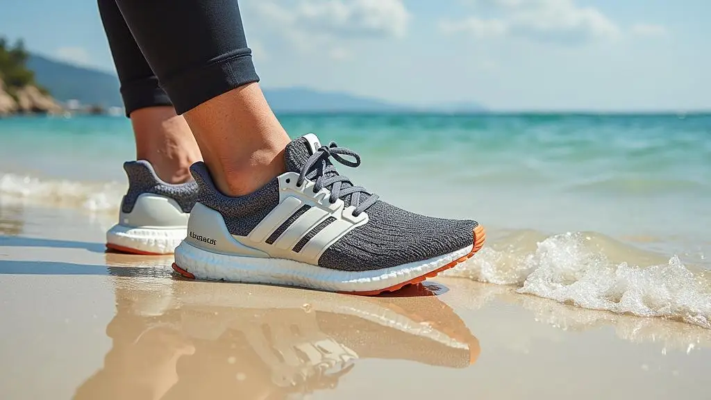 adidas-ultraboost-strand im Einsatz