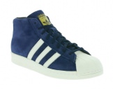 adidas Originals Pro Model Vintage DLX Schuhe Sneaker High Top Blau B35247 [Größenauswahl: 46]